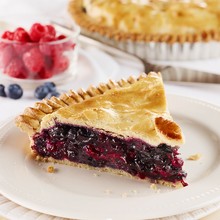 Justyne's Blueberry-Raspberry Pie