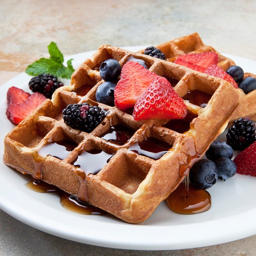 Stevia-Sweet Waffles
