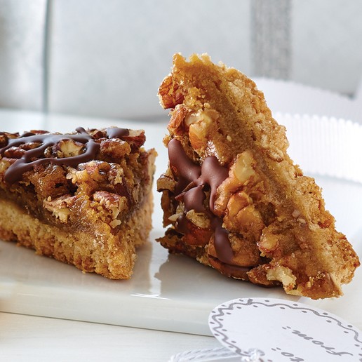 Pretzel Praline Bars