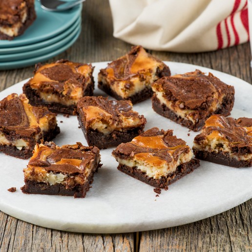 Cheesecake Swirl Brownies