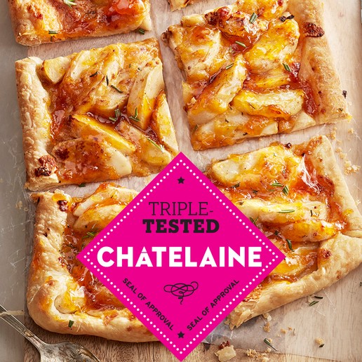 Easy Apple Tart with Aged Cheddar Crust