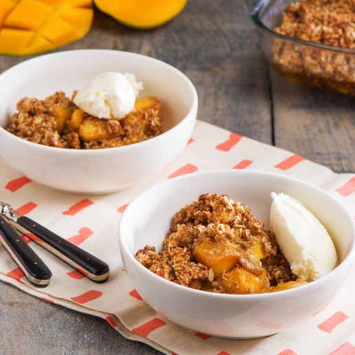 Tropical Mango Crisp